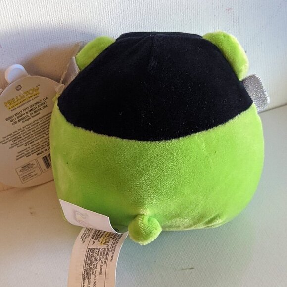 NWT 4" Len Green Frankenstein Bear Squishmallows Halloween Goth Mini Plush NEW - Picture 3 of 5